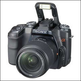 Sony Alpha spiegelreflex camera