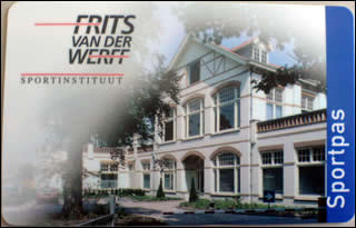 Frits van der werff sportpas Frits van der werff sportpas