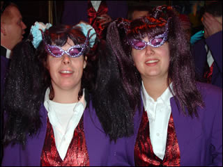 Bianca en Demelza, carnaval 2006