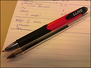 Luxe pen