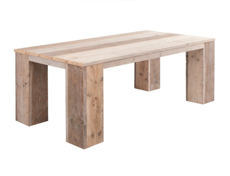 Steigerhout tafel voorbeeldje